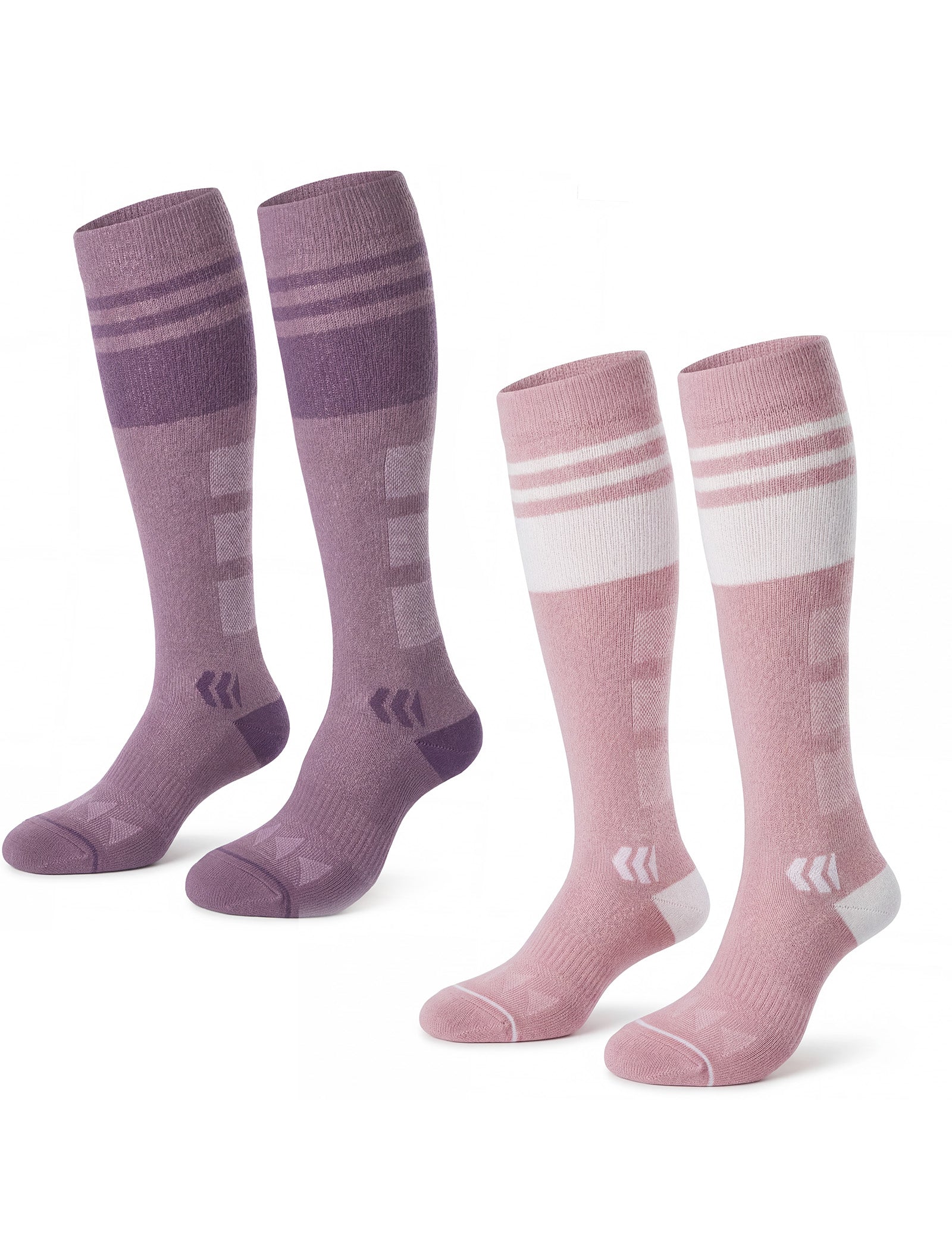 Momcozy Wide Calf Compression Socks 20-30mmHg for Sports 2 Pairs - 2F95